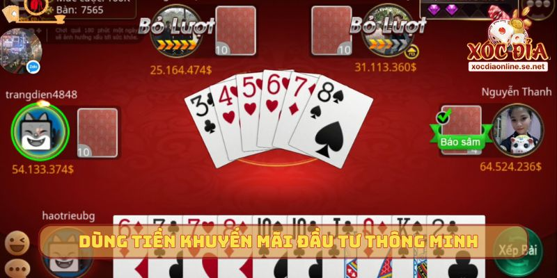 Dùng tiền khuyến mãi đầu tư thông minh