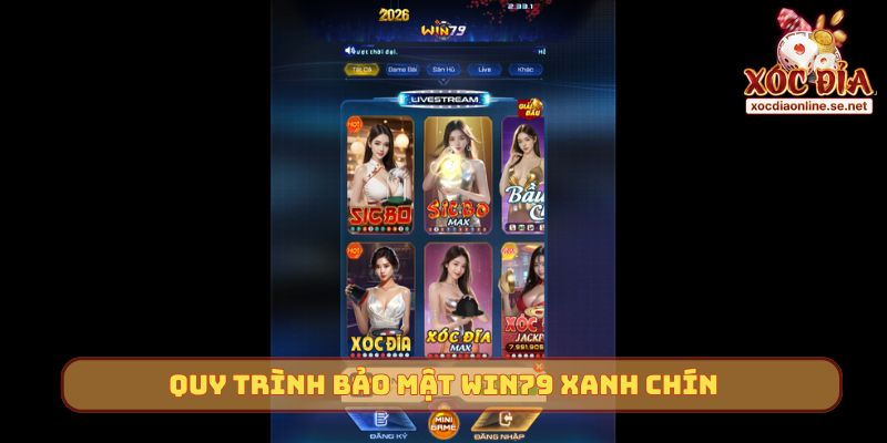 Quy trình bảo mật Win79 xanh chín